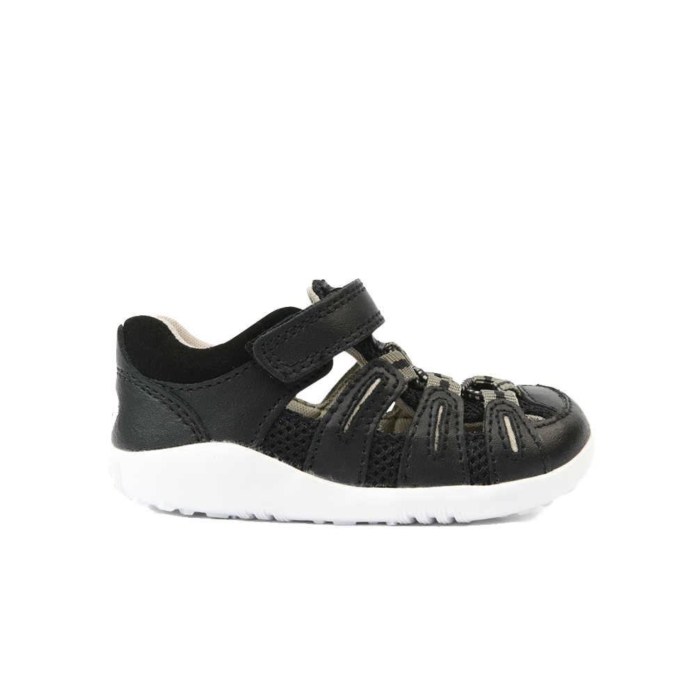 Bobux Step Up Summit Black + Charcoal
