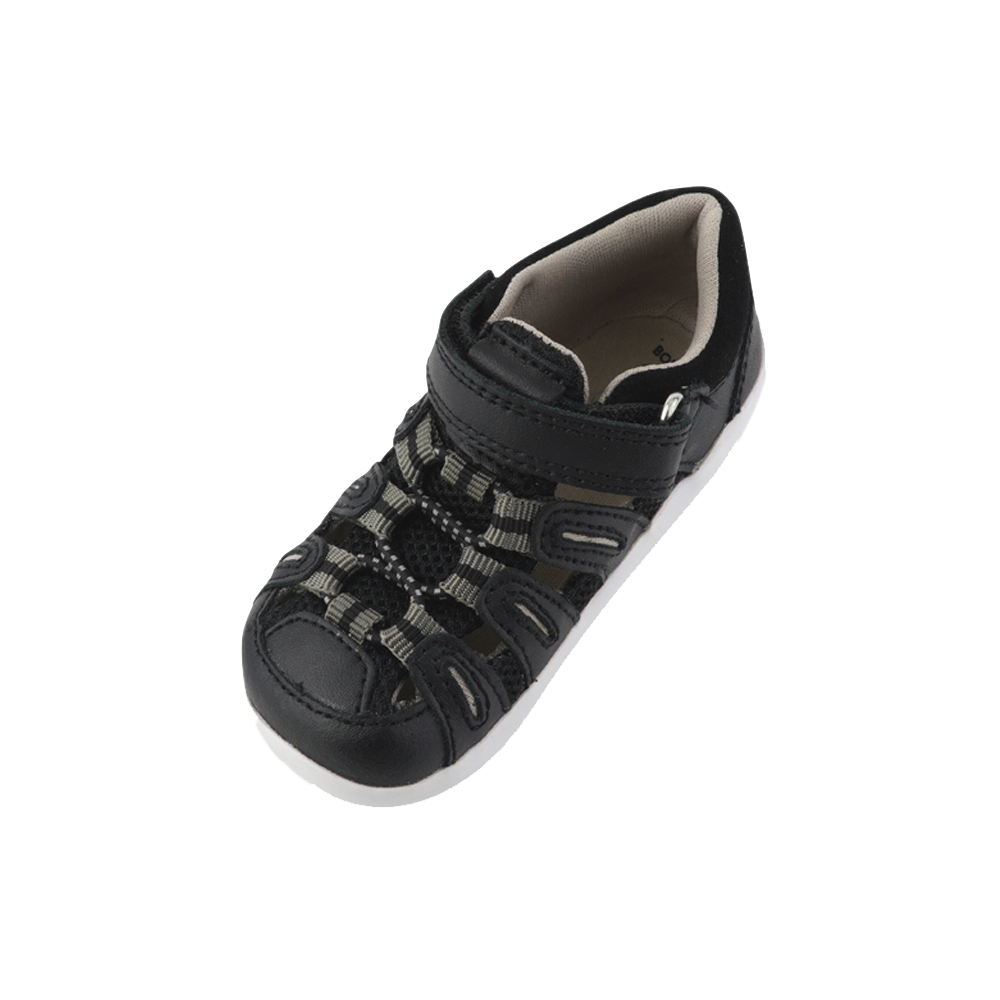 Bobux Step Up Summit Black + Charcoal