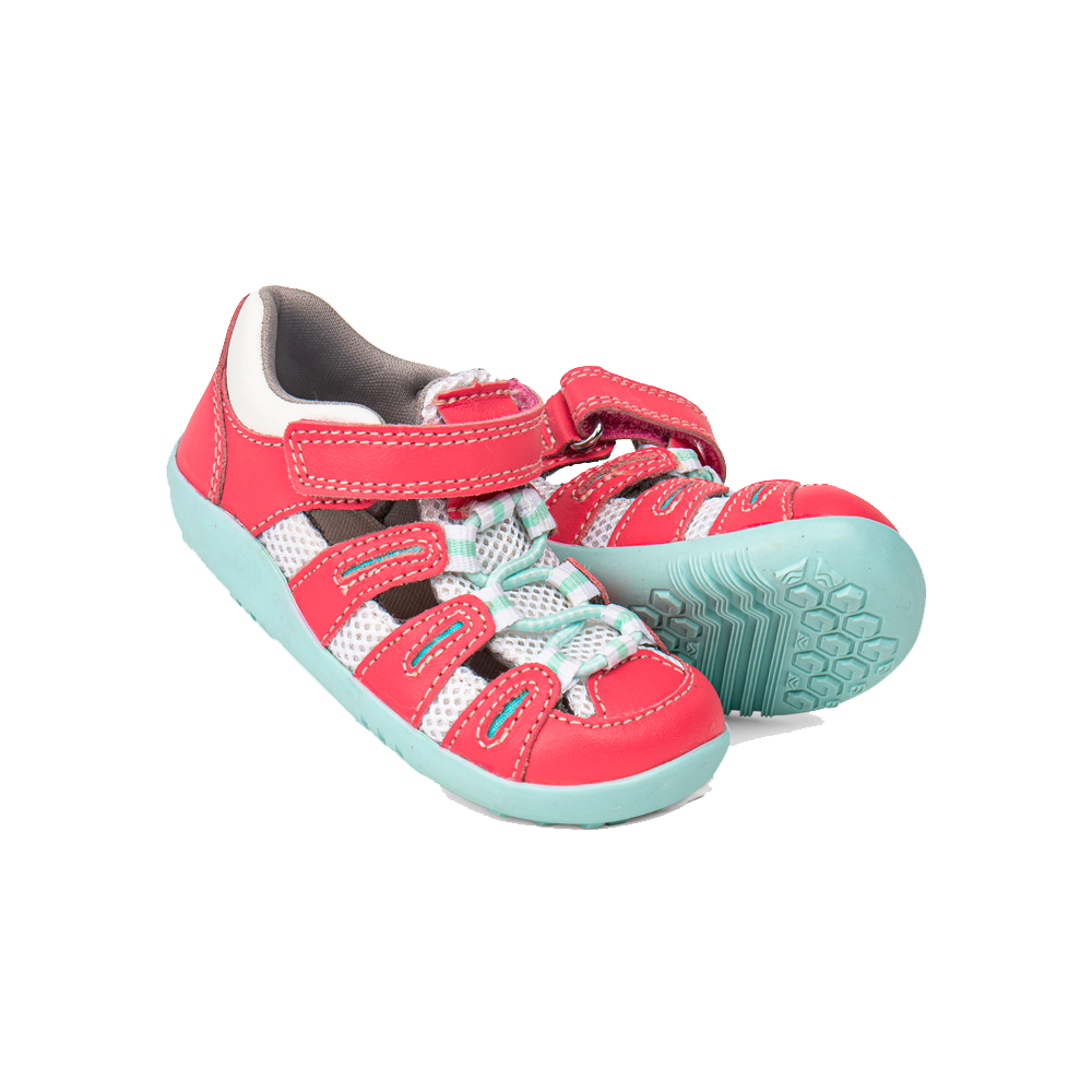 Bobux Step Up Summit Guava + Mist