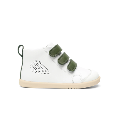 Bobux I-Walk Hi Court White + Forest