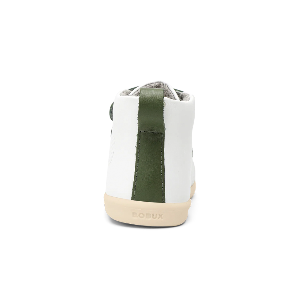 Bobux I-Walk Hi Court White + Forest