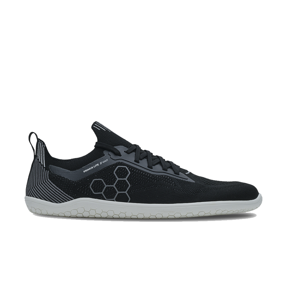 Shop online | Free shipping over $150 in Australia & New Zealand | Vivobarefoot Primus Lite Knit is incredibly lightweight and flexible. The knitted upper, made with recycled polyester, is designed for total mobility. The minimal shoe asks your feet to work hard, and will take your barefoot strength and movement to the next level. 